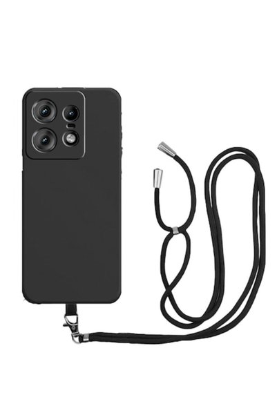FONIX Θήκη Sport Body Lanyard για Motorola Edge 50 Pro - Μαύρη