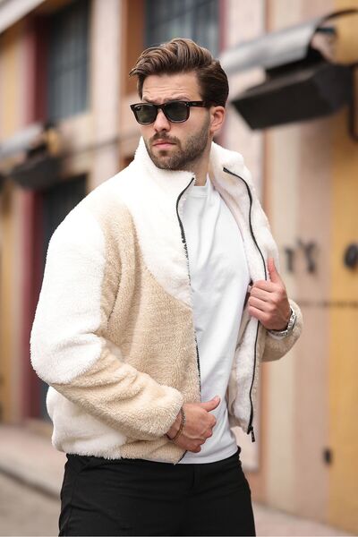 FREED MOND Men's Oversize Plush Coat