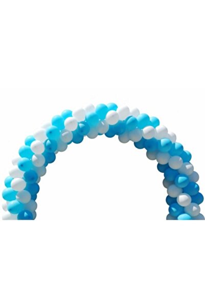 OEM Kit arc rotund, albastru și alb, 80 buc, 3 metri