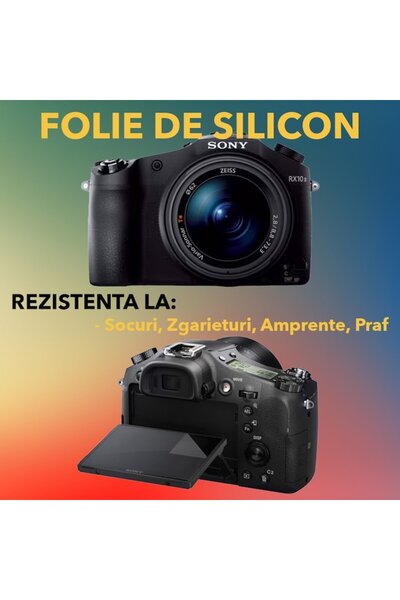 COMANDO Screen Protection Set Compatible with Sony RX10 II, Focus Shield