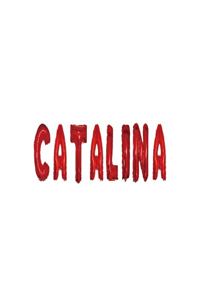 OEM Set of Letter Balloons "Catalina", Red, 40 cm