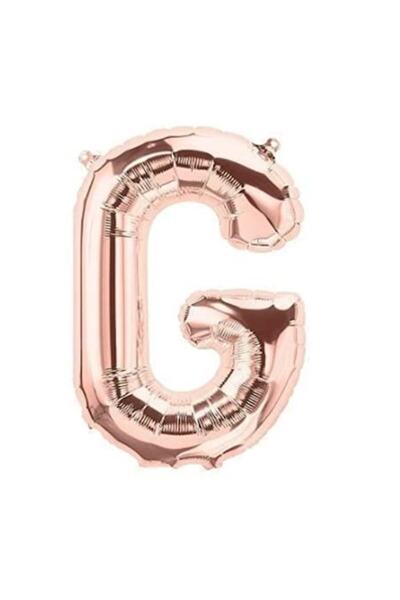 OEM Balon Folie Litera G, ESB, 35 cm, Rose Gold