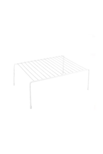M Deco Raft organizator pentru dulap, bucatarie, metalic, alb, 31x26x13cm,