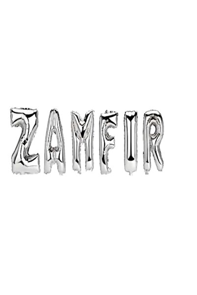 OEM Zamfir Name Letter Balloon Set, Silver, 40 cm