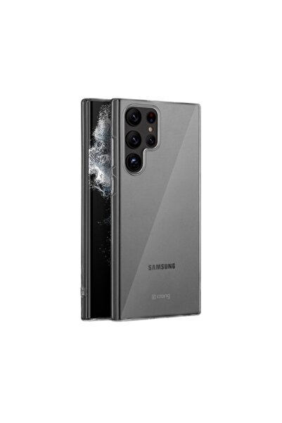 Crong Husă de protecție pentru Samsung Galaxy S22 Ultra, Transparentă