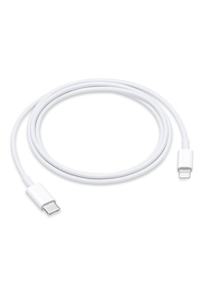 FONIX Cablu pentru iPhone, încărcare rapidă, EnergyThread Plus, USB-C la Lightning, 20W, 3A, 1m, alb