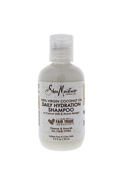 NONAMEE Shea Moisture 100% Virgin Coconut Oil Daily Hydration Shampoo for Unisex 384 ml