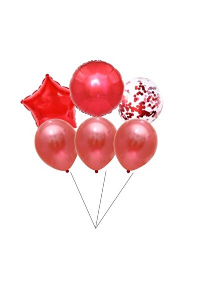 OEM Red balloon set 6pcs