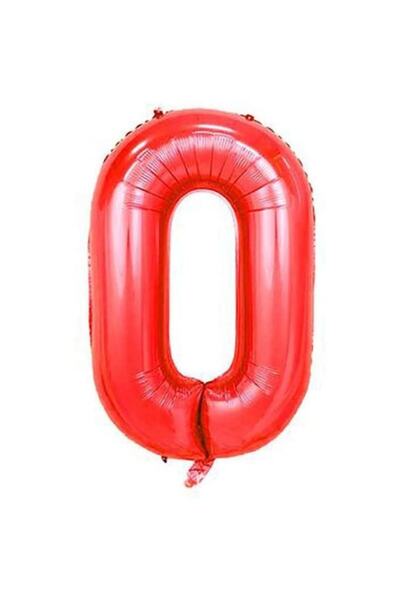 OEM Balon folie, ESB, Roșu, numărul 0, 105 cm