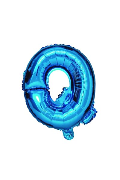 OEM Balon folie metalizată, albastru, Mirific Party, litera Q, 40 cm