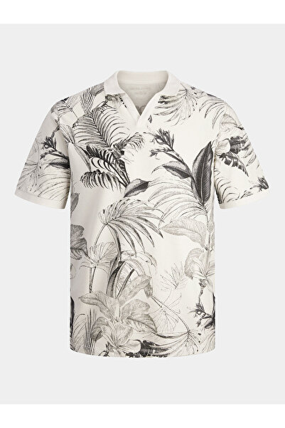 Jack & Jones Jack Jones Ανδρικό Πόλο 12250733 Λευκό