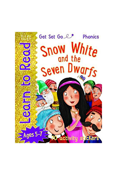 MILES KELLY تعلم القراءة، استعد، انطلق، فونيكس سنو وايت