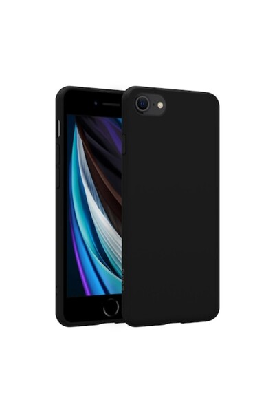 Crong Προστατευτική θήκη για iPhone SE 2022/SE 2020/8/7, μαύρη