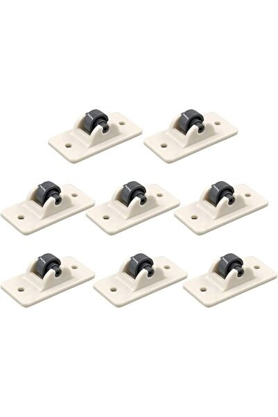 FONIX EasyRoll – Set of 8 Self-Adhesive Swivel Wheels (Gray)