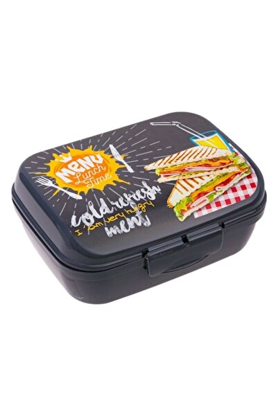 offlimits Cutie de prânz pentru sandvișuri, 1 l, neagră
