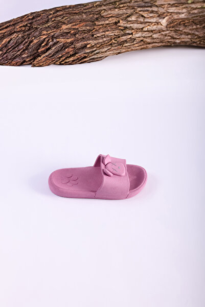 saramary Pink Girl's Animal Figured Slippers Non-Slip Sole Daily Comfortable Home Pool Beach Summer Slippers