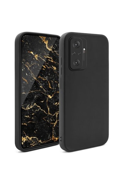 MOOZY Husă de telefon, Moozy, pentru Xiaomi Redmi Note 10 Pro/Max, neagră, si...
