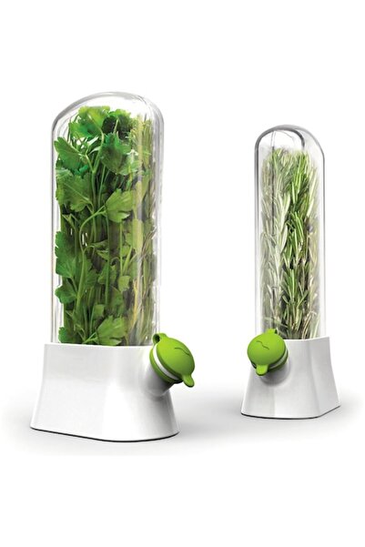 FONIX FreshKeep HerbSaver - Container for Preserving Fresh Herbs, Integrated Water System, Up to 7 Days Fr