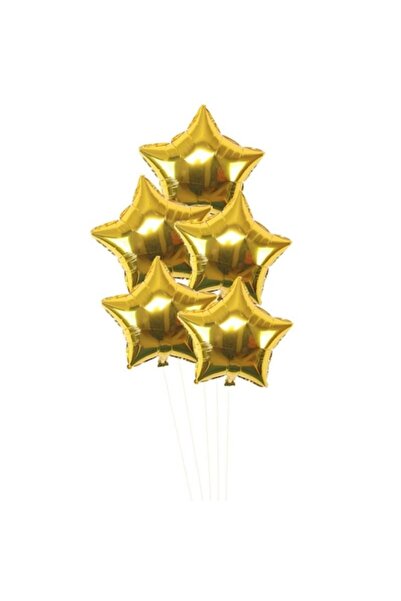 Domi Party & Gifts Set 5 baloane folie stele, diametru 45 cm, Domi Party & Gi...