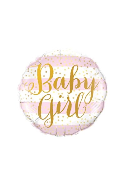 PROCART Balon rotund fetiță, diametru 45 cm, folie metalică, roz