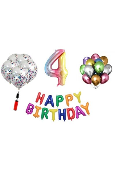 Domi Party & Gifts Set 32 ​​baloane, Domi Party & Gifts, La mulți ani anivers...