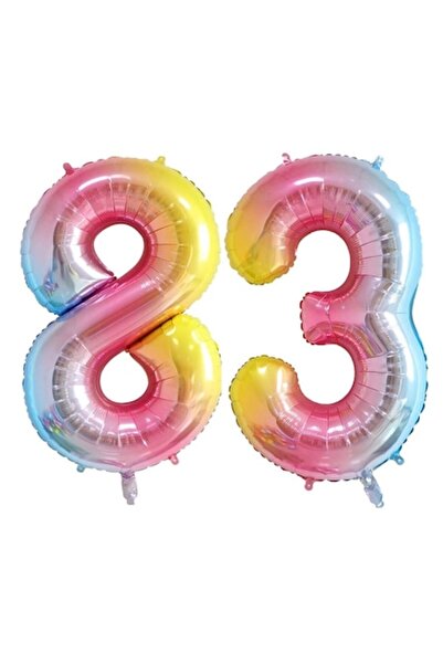 Domi Party & Gifts Set de 2 baloane folie cu numere, Domi Party & Gifts, curc...