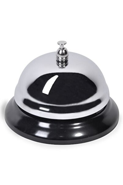 OEM Table Bell, Reception, Silver, Metal, 10 cm
