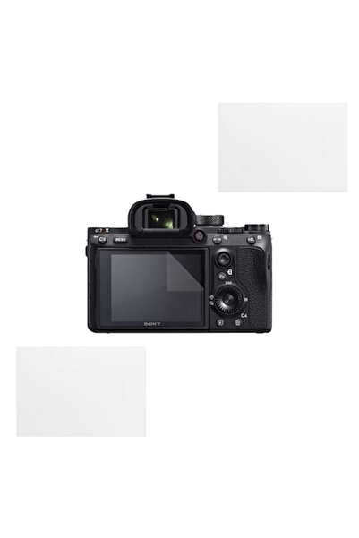 COMANDO Set protectie compatibil cu Sony A7R III, Focus Shield, 2 Folii de Si...