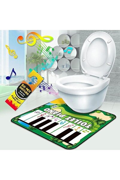 FONIX FunTune Piano Mat Musical Bath Mat, Interactive Design, Multiple Modes, Green
