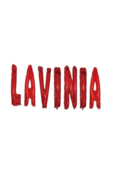 OEM Set Baloane Litere Nume Lavinia, Rosu, 40Cm