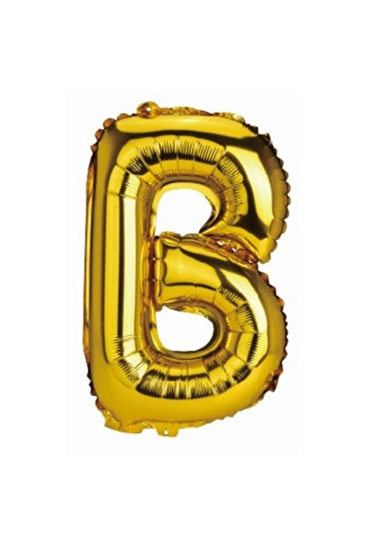 OEM Balon Litera B, Auriu, 40cm