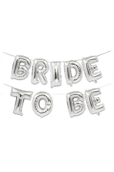 Domi Smart Business Set baloane folie Mireasă, Argintii, Domi Party & Gifts