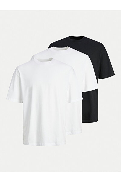 Jack & Jones Jack Jones Ανδρικό Σετ 3 Μπλουζάκια 12284202 Πολύχρωμα