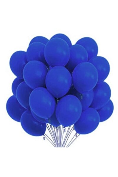 Rainbow Комплект от 100 балона тъмносини 28 см