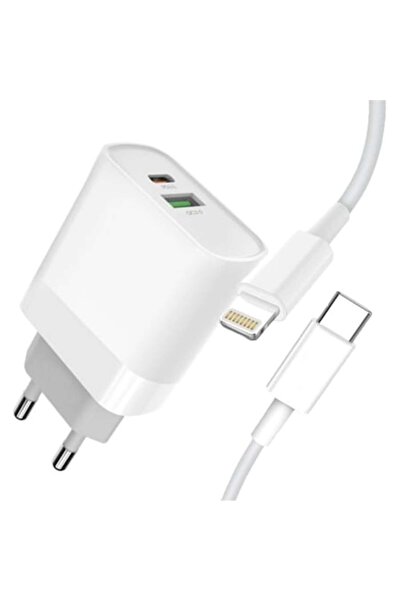 FONIX Încărcător de rețea compatibil cu iPhone, încărcare rapidă, cablu USB-C...
