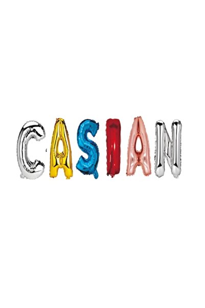 OEM Casian Name Balloon Set, Multicolor, 40Cm