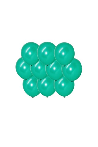 Baloane Sofia Set 10 Baloane Latex Verde Perlat, 30 cm