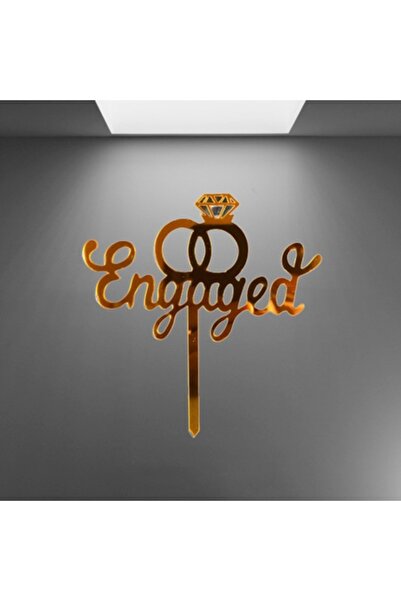 OEM Decor de tort logodit, inel, aur