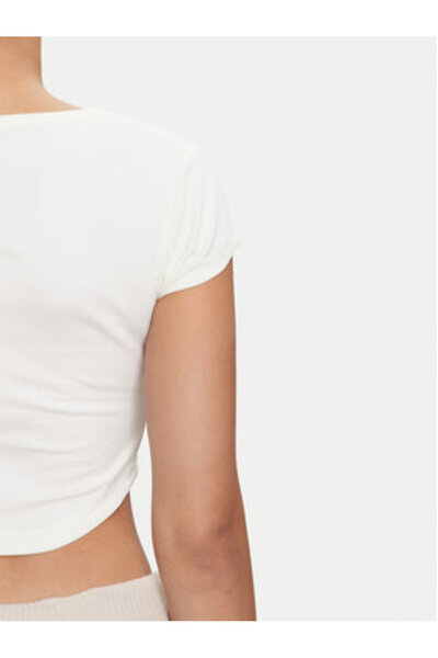 Converse Γυναικείο Μπλούζα 10026506-A02 Εκρού