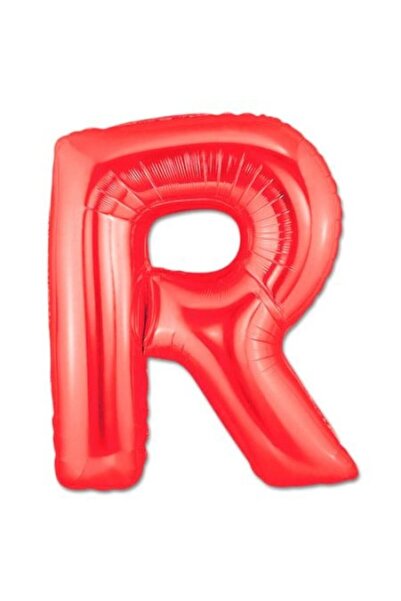 OEM Balon folie litera R, ESB, 35 cm, roșu
