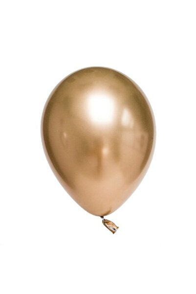OEM Set de 20 baloane din latex cromate și aurii, 30 cm