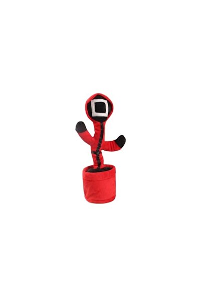 FONIX Joc interactiv de pluș cu calamar, Comando Games, roșu și negru
