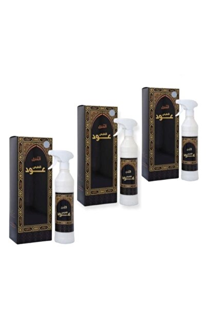 Banafa معطر جو عود النفيس ٣ قطع ٥٠٠ مل