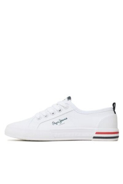 Pepe Jeans αθλητικά παπούτσια για αγόρια PBS30549 λευκά