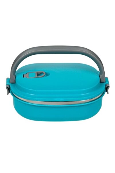 OEM Recipient termic pentru alimente cu mâner, plastic, turcoaz - 700 ml (20x...