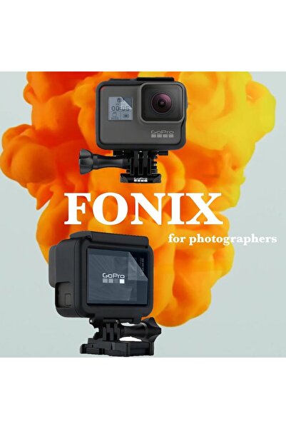 FONIX Set Folii pentru GoPro Hero 5, LENS DEFENSE, 2 Folii de Silicon pentru Lentila