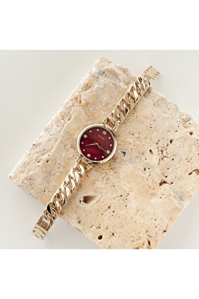 Vesce Atelier Ola Bordo Gold Watch