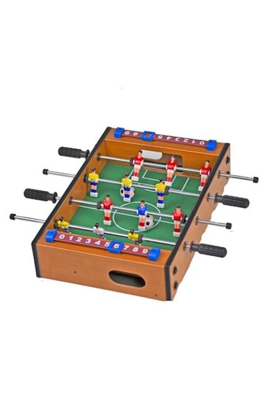 FONIX Mini masă de fotbal de masă cu teren și 12 jucători, Comando Games