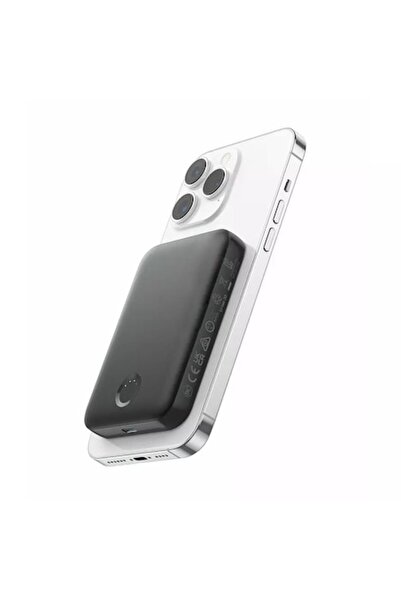 FONIX Acumulator extern MagSafe MagConnect Ultra, 5000 mAh, USB Tip-C, Negru