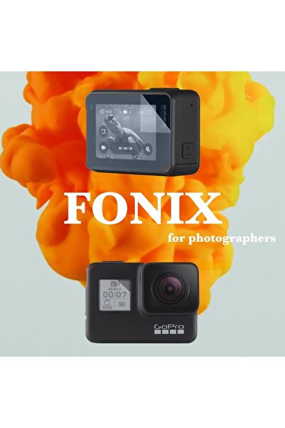 FONIX Set Folii pentru GoPro Hero 7, LENS DEFENSE, 2 Folii de Silicon pentru Lentila